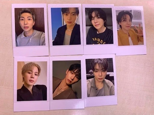 BTS Official ARMY BOMB Ver.4 Special Edition Photocard Complete Set (7 Members)