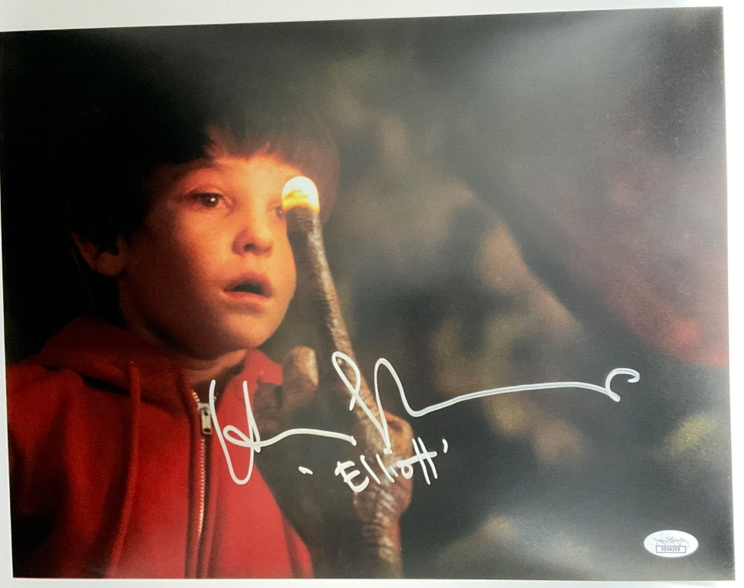 Henry Thomas Autographed 11X14 Photo “E.T” JSA Certified