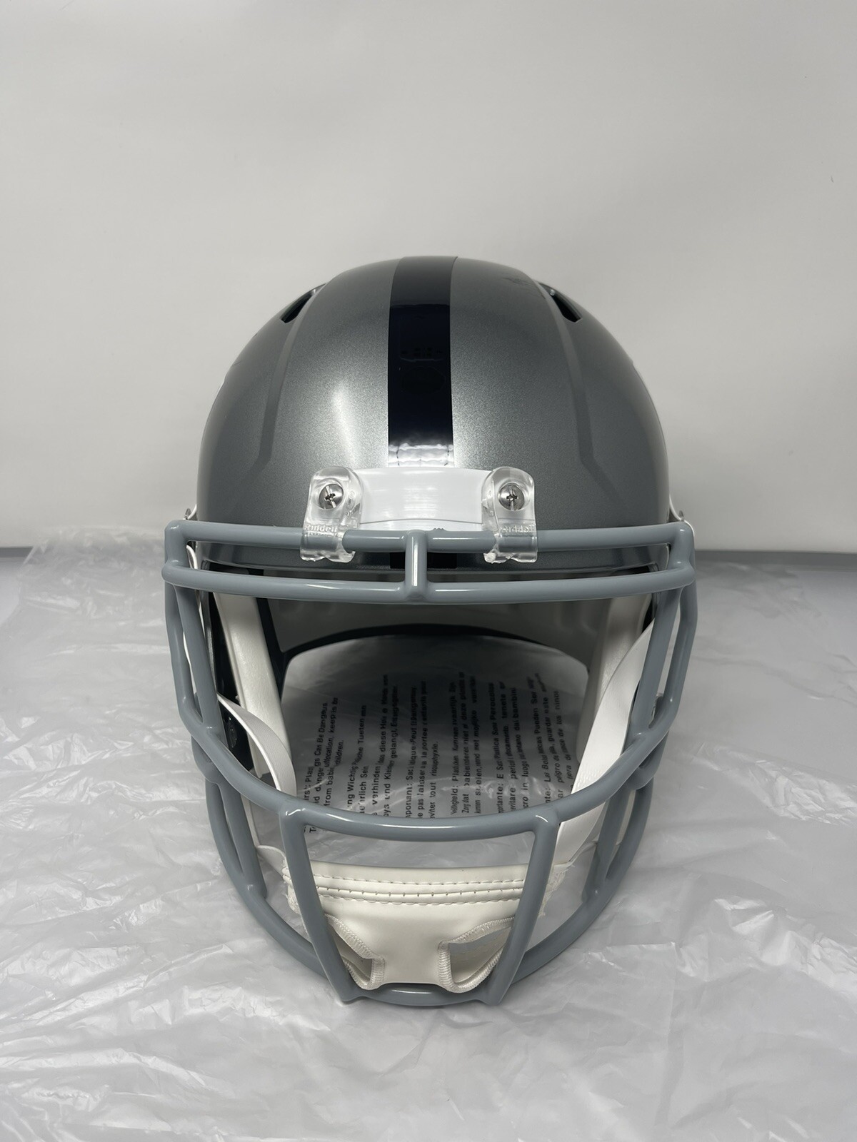 Ice Cube Signed Raiders Full Size Flash Helmet Beckett COA W/Case NWA 1