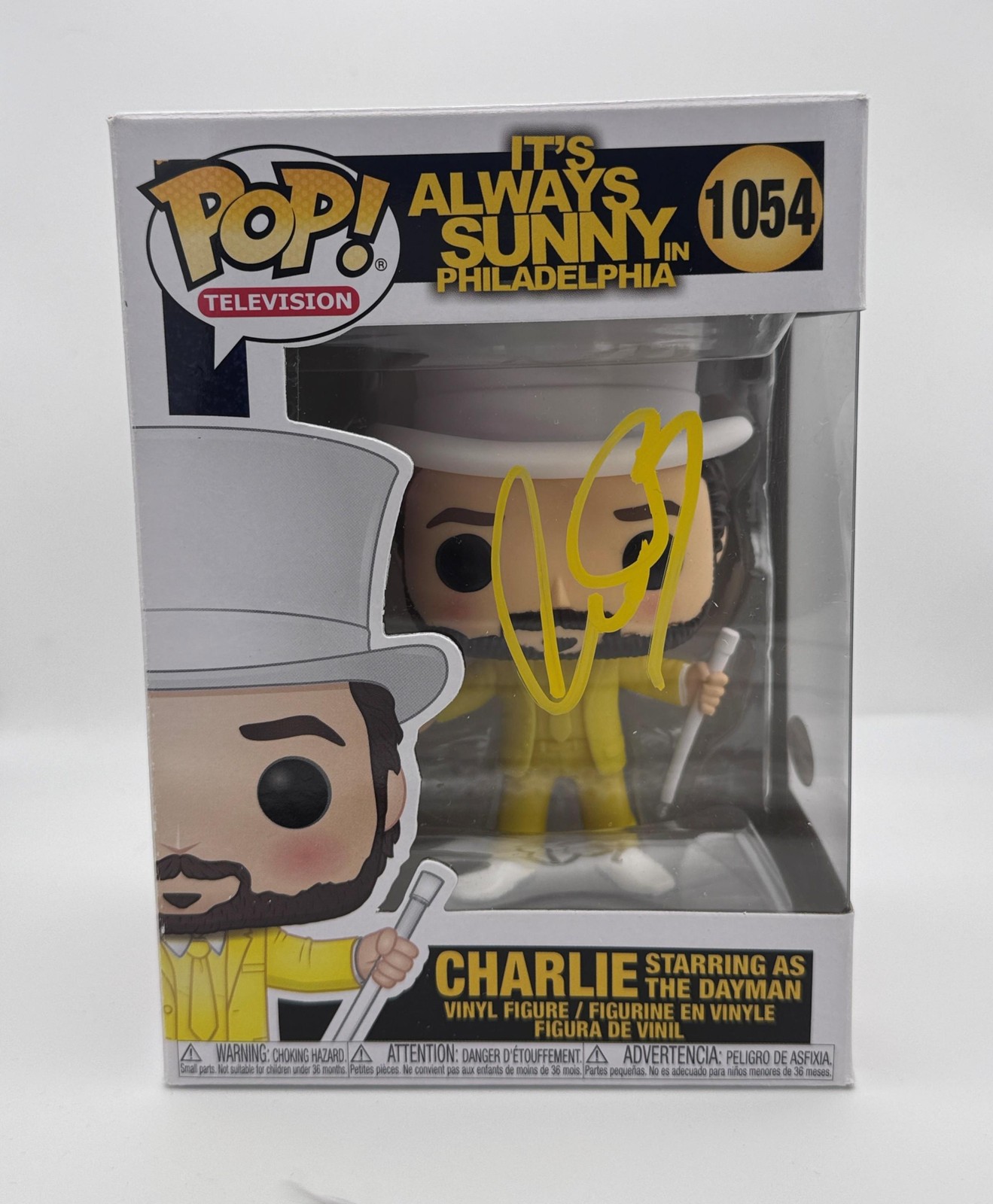 Charlie Day “It’s Always Sunny in Philadelphia” SIGNED ‘Dayman’ Funko Pop ACOA