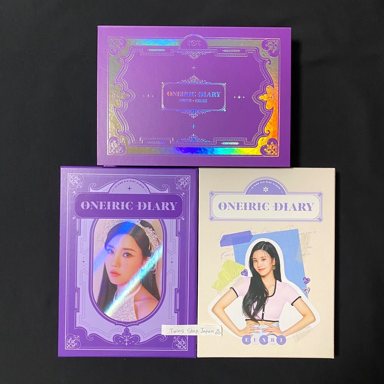 iz*one 3rd mini album oneiric diary 3ver. Eunbi set No photo card IZONE