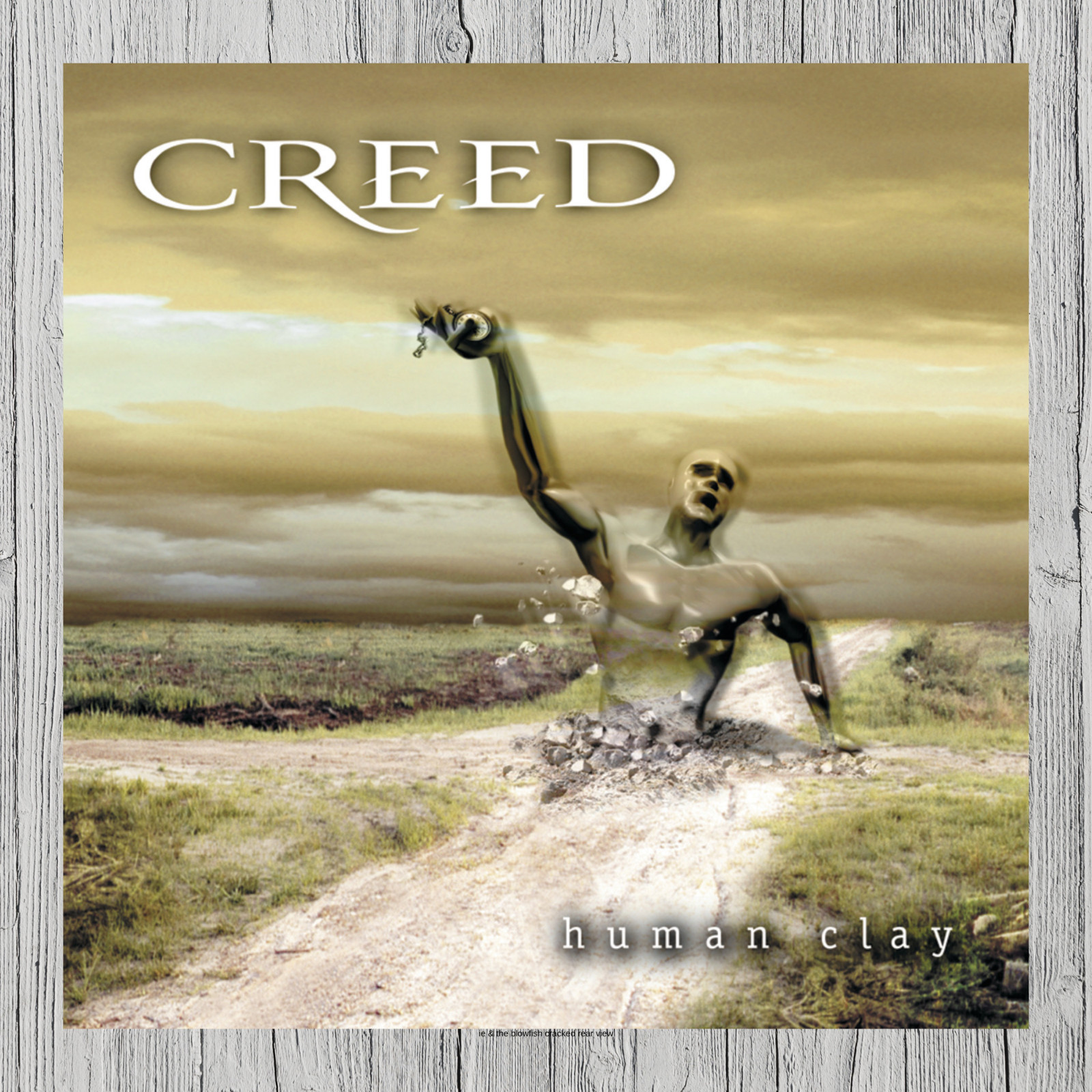 Creed Human Clay Album Cover Metal Sign Poster