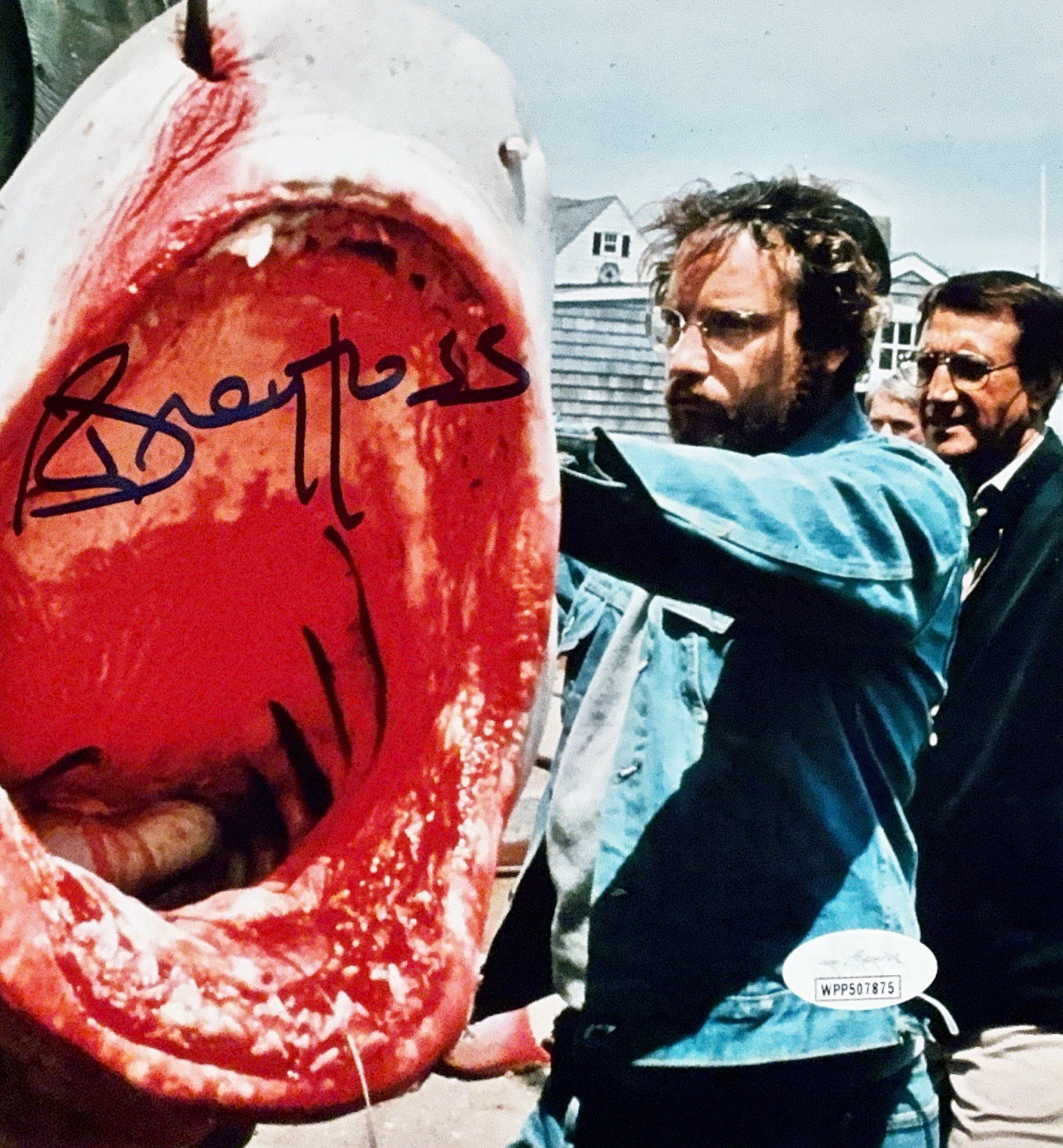 Richard Dreyfuss Signed 8×10 JAWS Movie Photo-Autograph-JSA COA# WPP507875