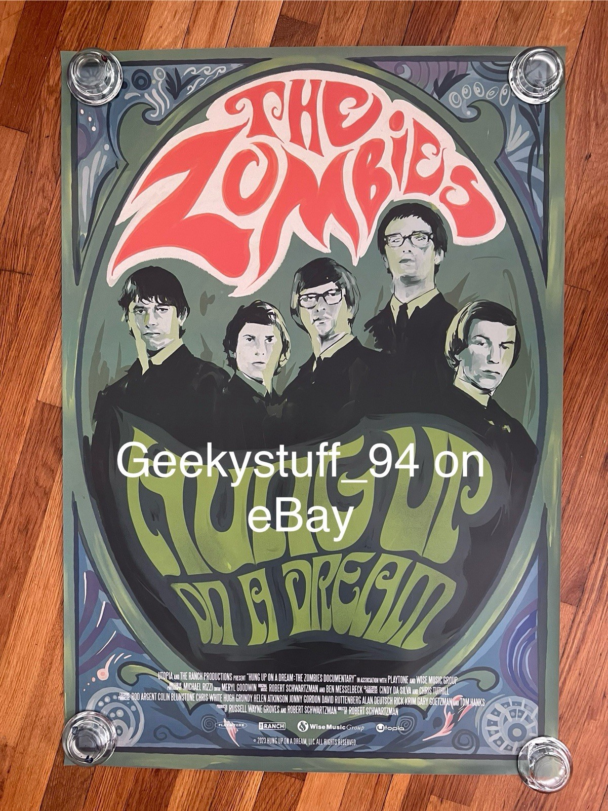 The Zombies Hung Up On A Dream SS Theatrical Movie Poster 27×40