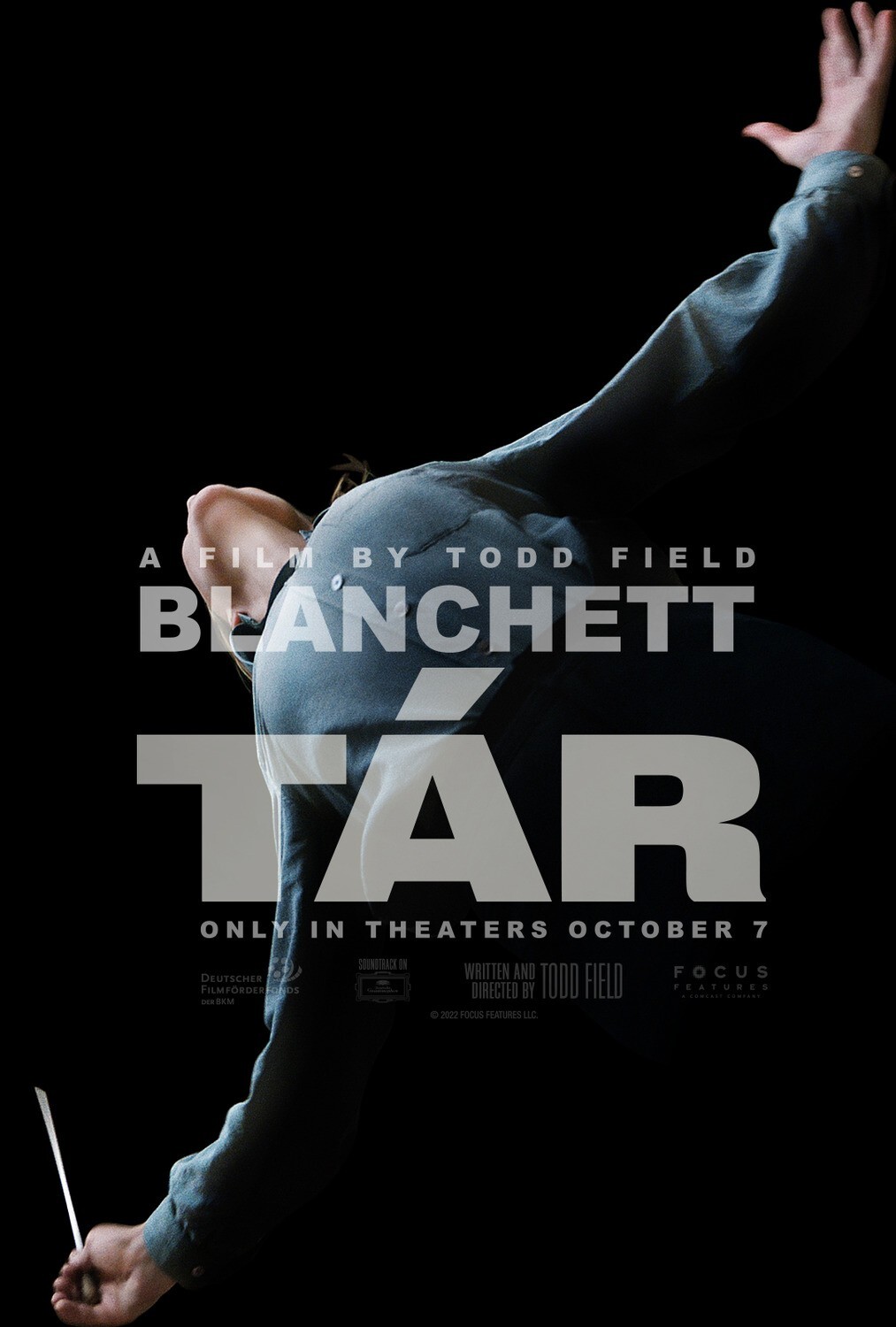Tar movie poster – 11″ x 17″ inches – Cate Blanchett, Todd Field
