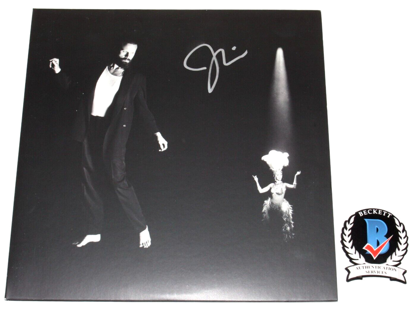 FATHER JOHN MISTY SIGNED CHLOE AND THE NEXT 20th CENTURY VINYL ALBUM BECKETT COA