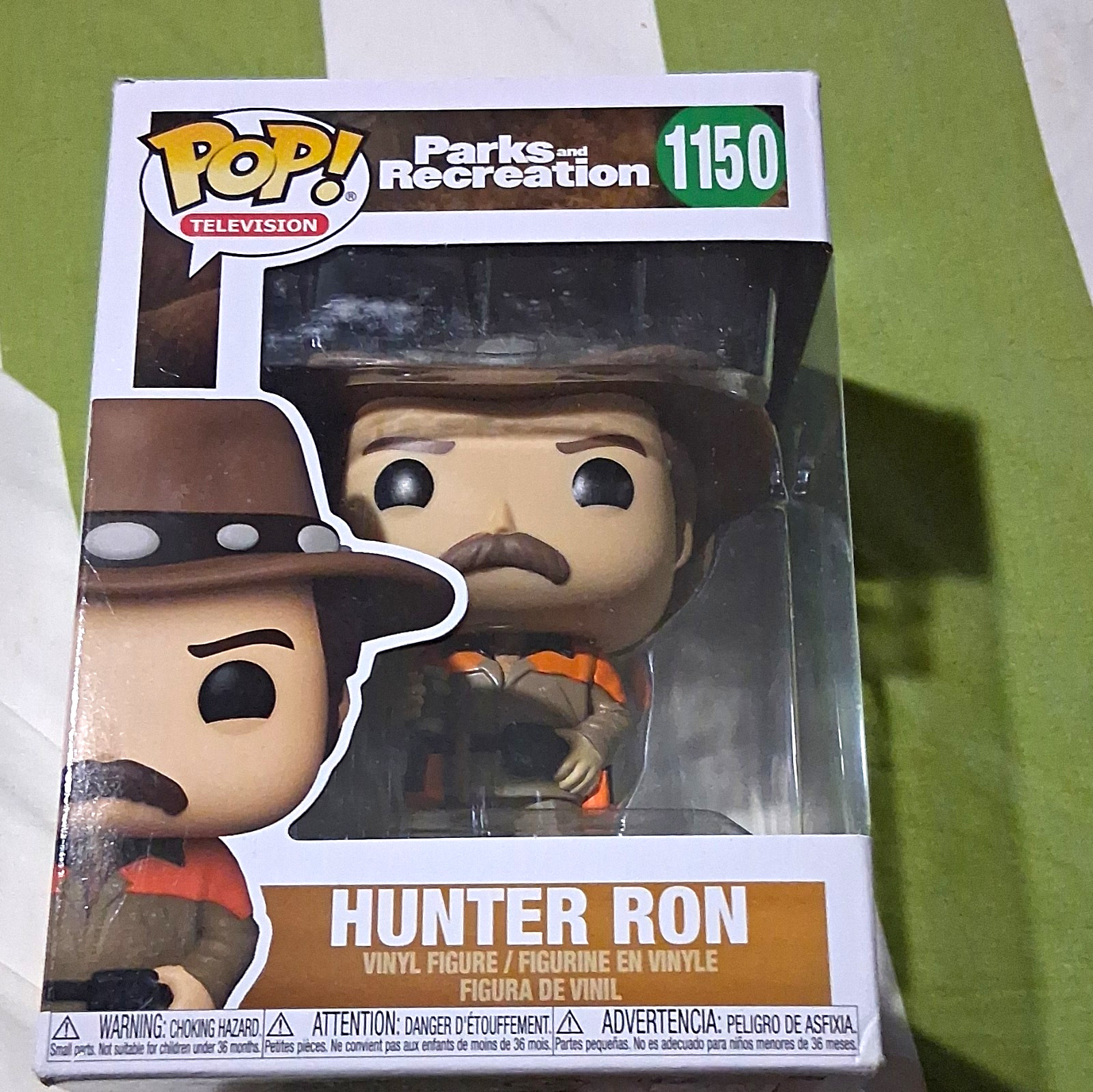 Funko POP! Television Parks and Recreation Hunter Ron #1150 Vinyl Figure