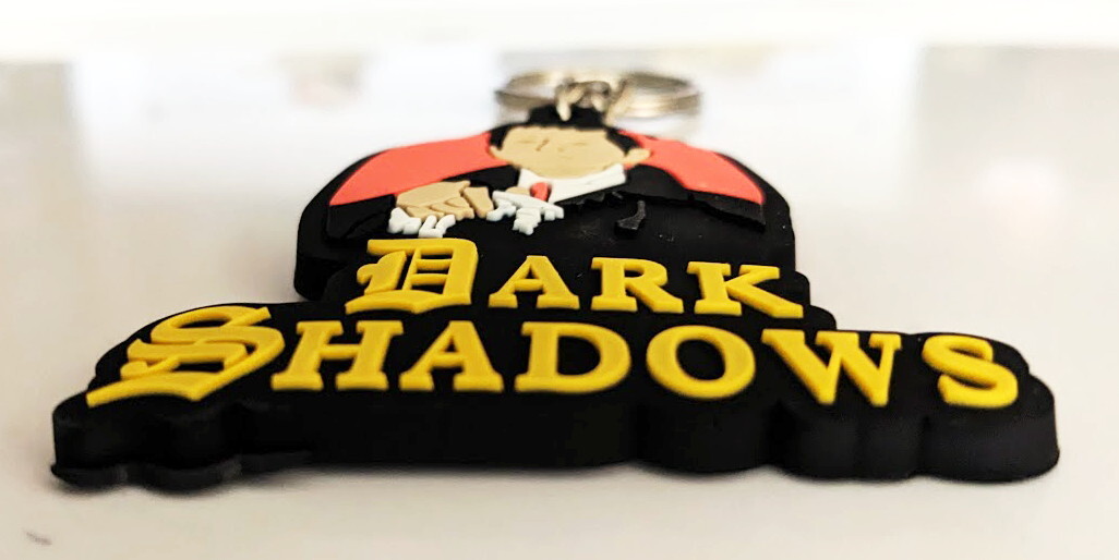 Dark Shadows Barnabas Collins 3D Rubber Keychain Keyring