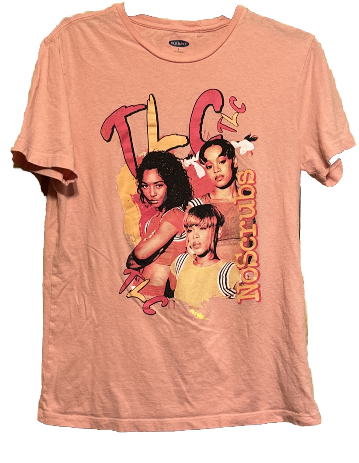 TLC t shirt small adult unisex short sleeve