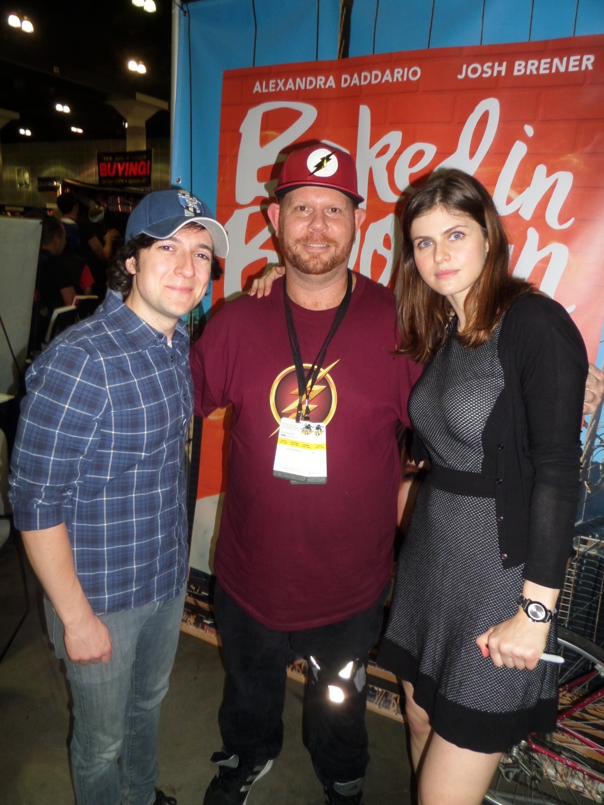 Alexandra Daddario Texas Chainsaw matted signed index card with photo 11×17 #1