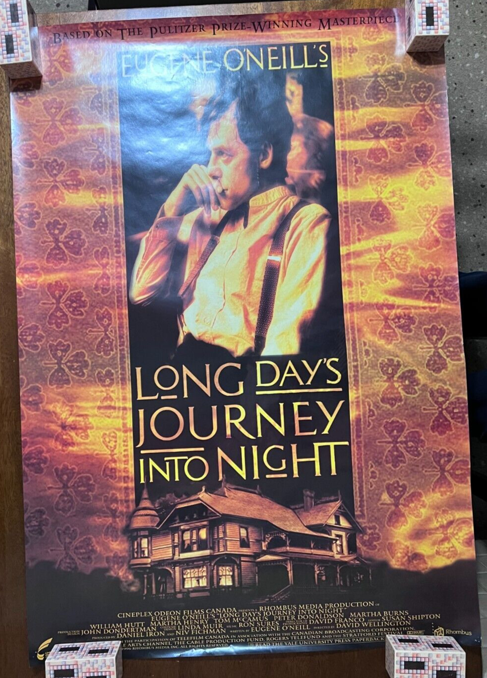 ROLLED LONG DAY’S JOURNEY INTO NIGHT – LONG PERFORMANCES TV EPISODE POSTER 27×39