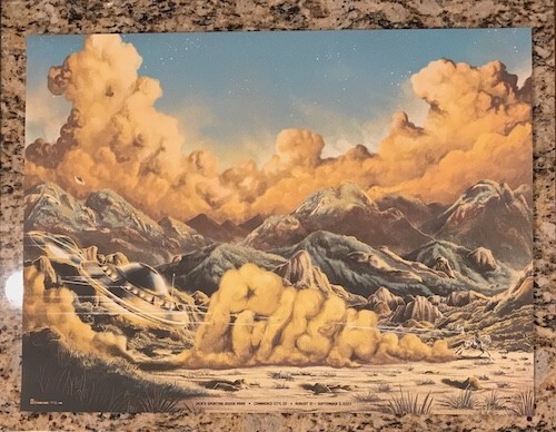 Phish Dick’s Commerce City Colorado 2023 1st Edition Poster Bailey Race Mint!