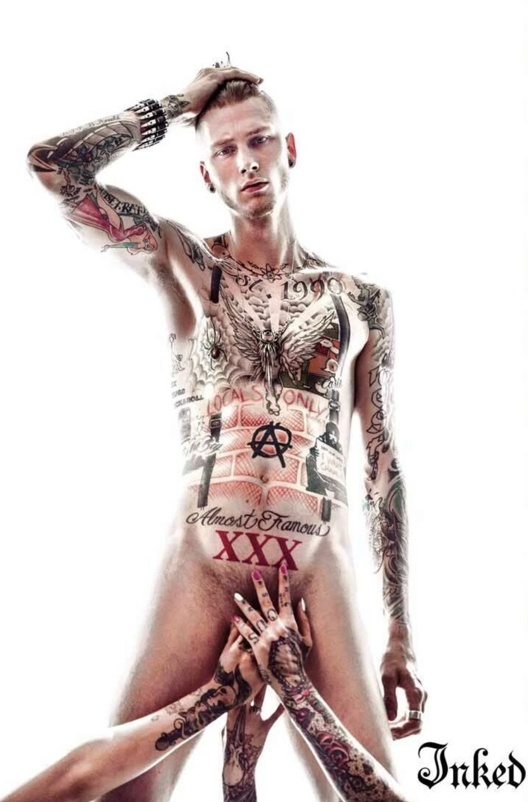 Machine Gun Kelly Inkd Magazine Poster 11×17 inch