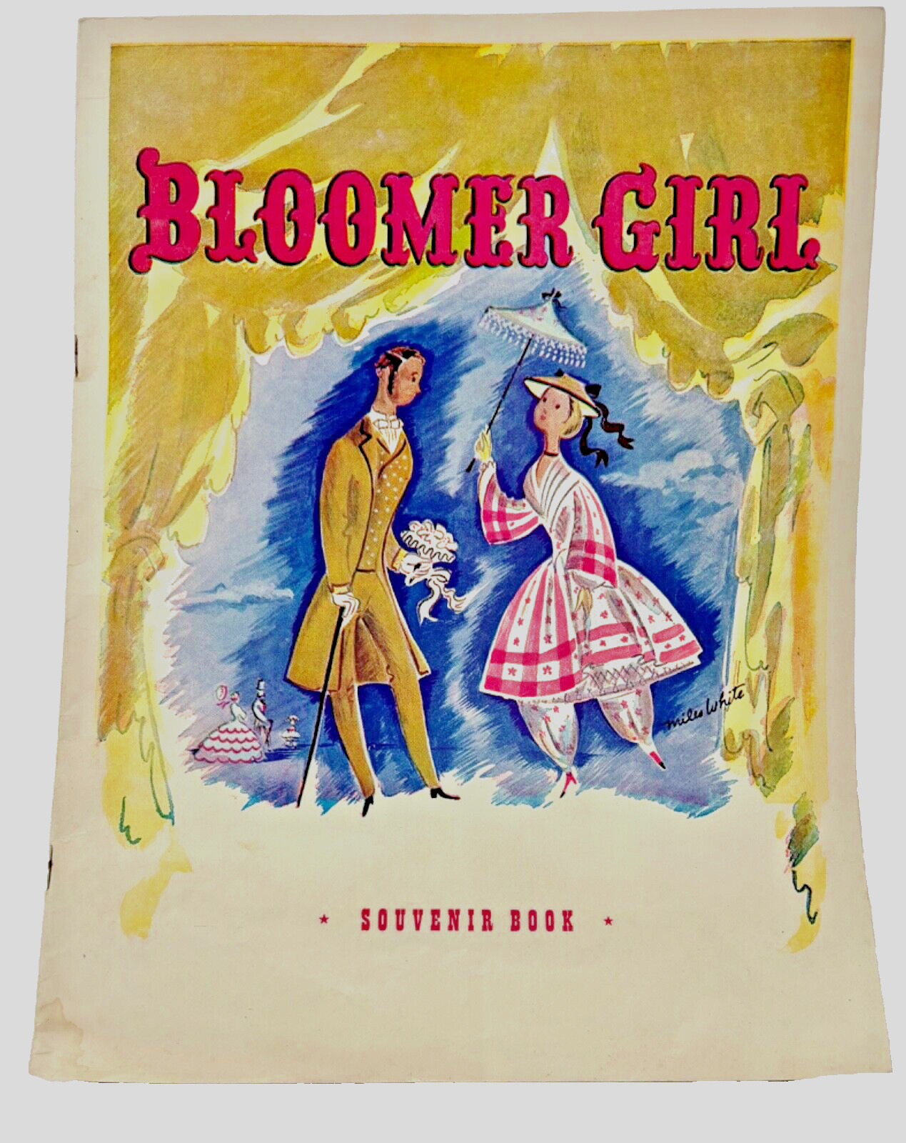 Bloomer Girl 1944 Broadway Musical Souvenir Program Nanette Fabray, Harold Arlen