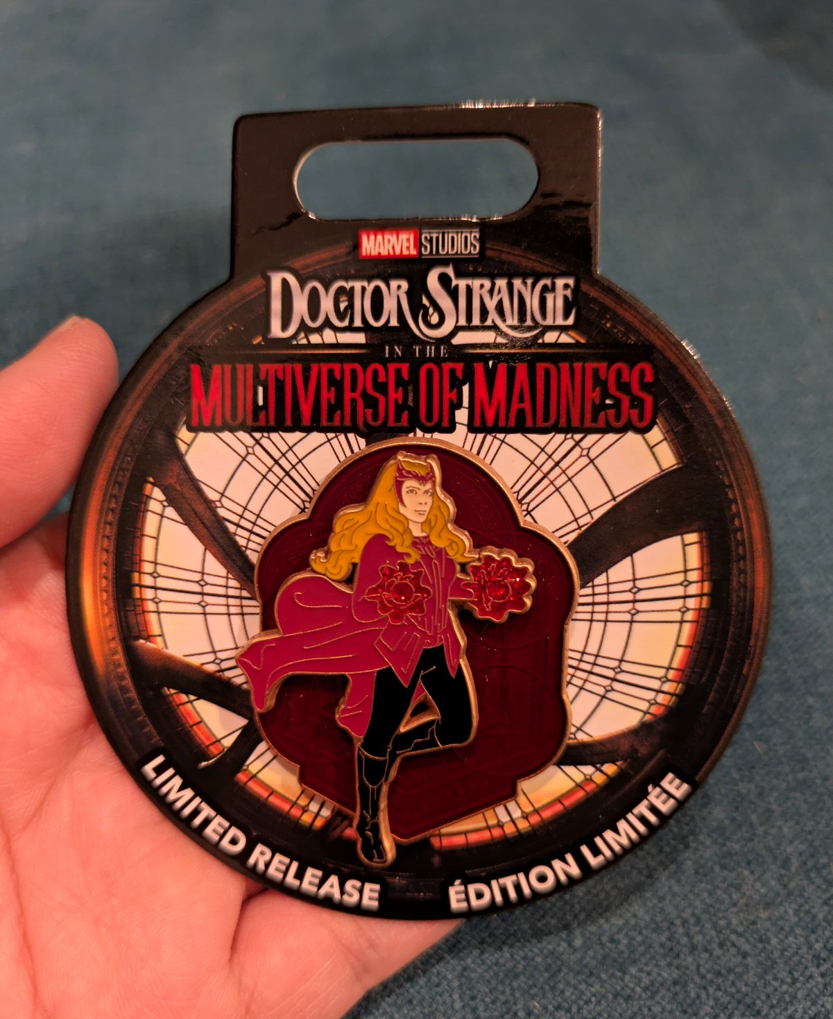 2002 LR Scarlet Witch Doctor Strange in the Multiverse of Madness Disney Pin