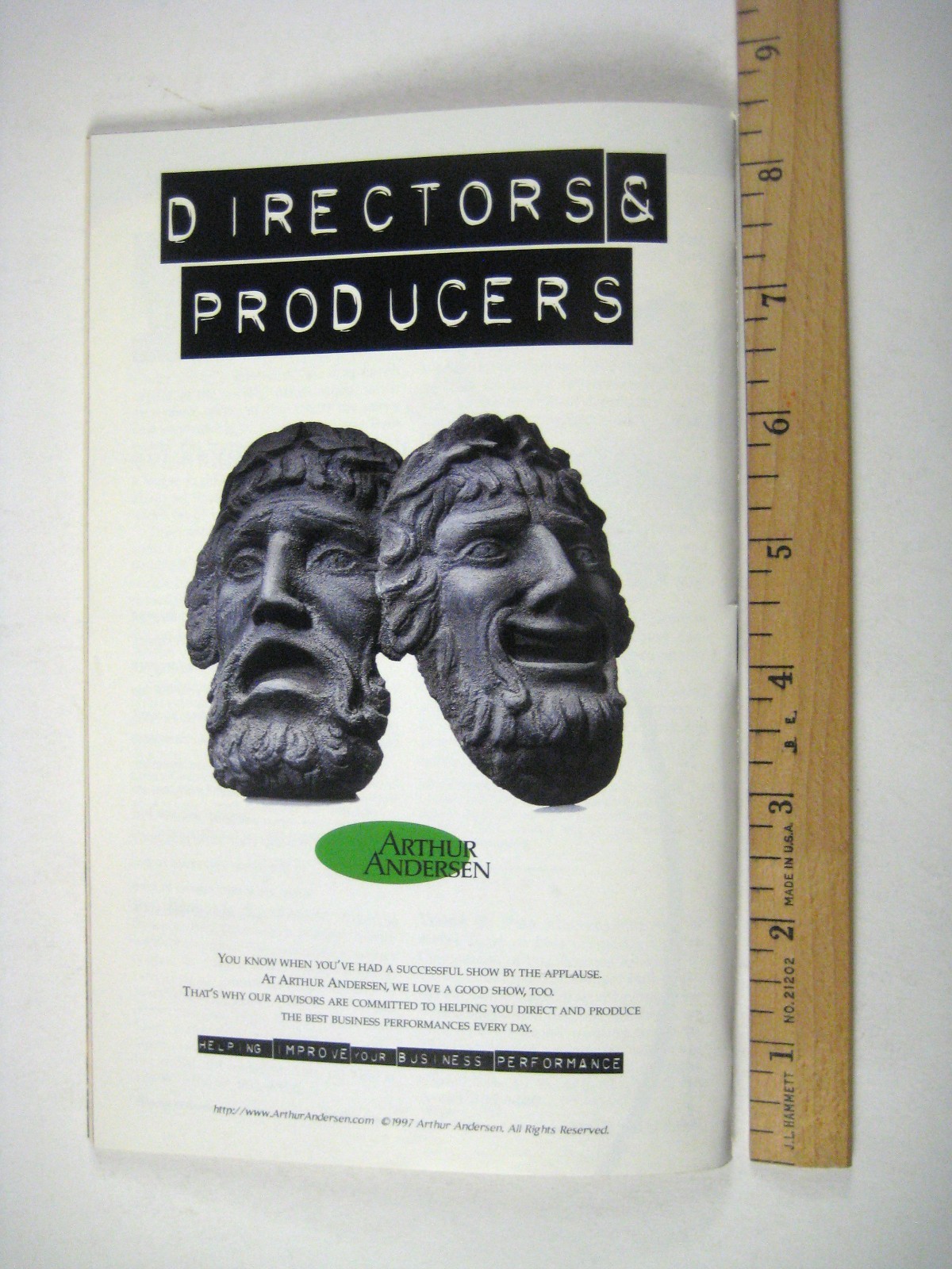 The Chairs Playbill 1998 John Golden Theatre Geraldine McEwan Richard Briers