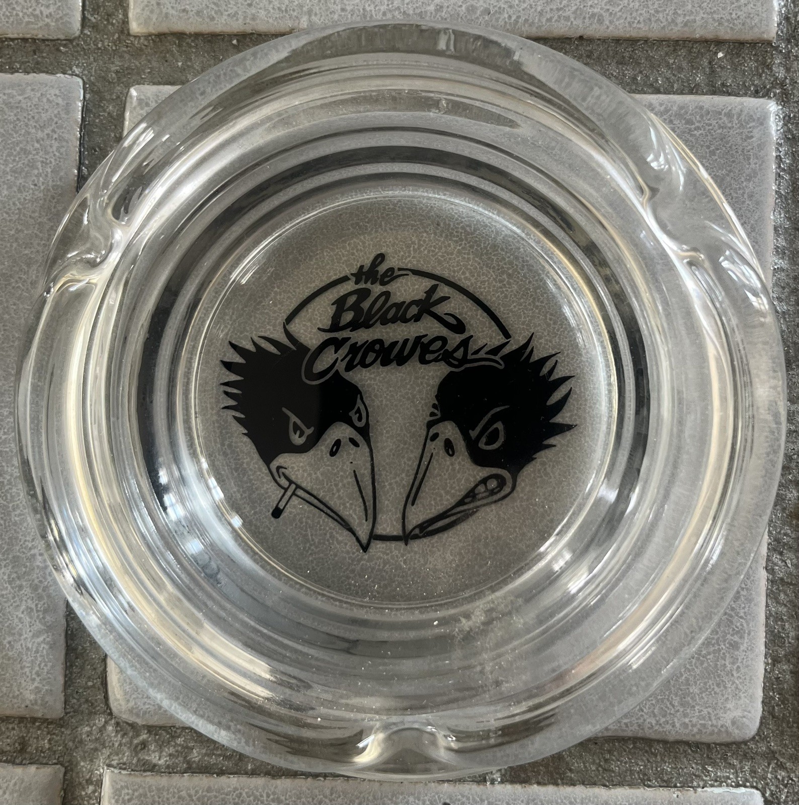 Vintage Black Crowes 2013 Tour Logo Ashtray Official Merch Unused Rock
