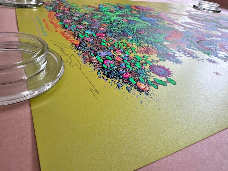 Goose Marq Spusta Madison Square Garden June 2026 Poster #/12 Yellow/Green RARE