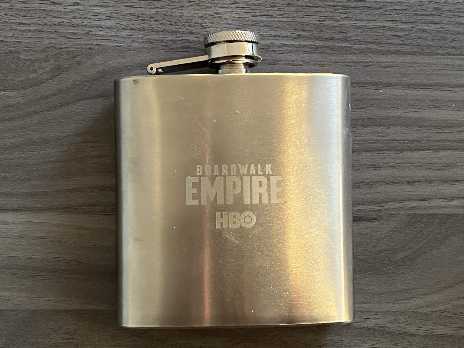 Boardwalk Empire Flask Official HBO Promotional Item Unused Brand New Steel