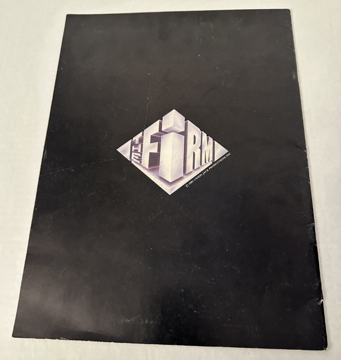 Vintage The Firm 1985 Tour Program Jimmy Page Paul Rodgers Concert Book