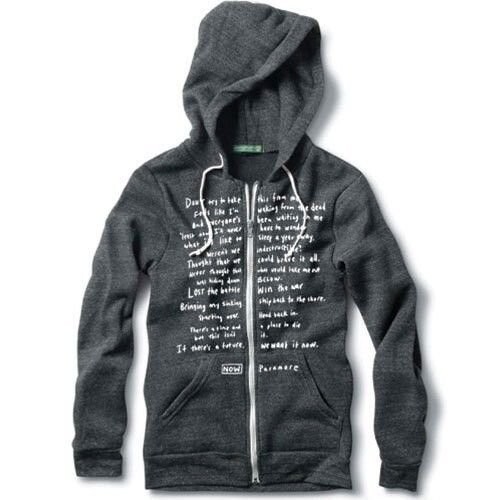OFFICIAL Paramore Black SELF-TITLED / NOW Hoodie – RARE/1000 Woldwide!