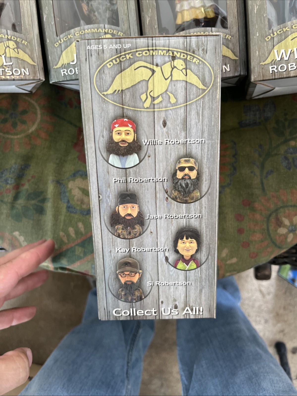 Duck Dynasty Bobbleheads Complete Set Of 5 In Original Packaging