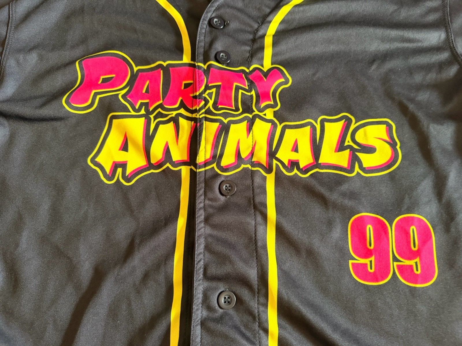 party animals baseball jersey #99 Size Medium