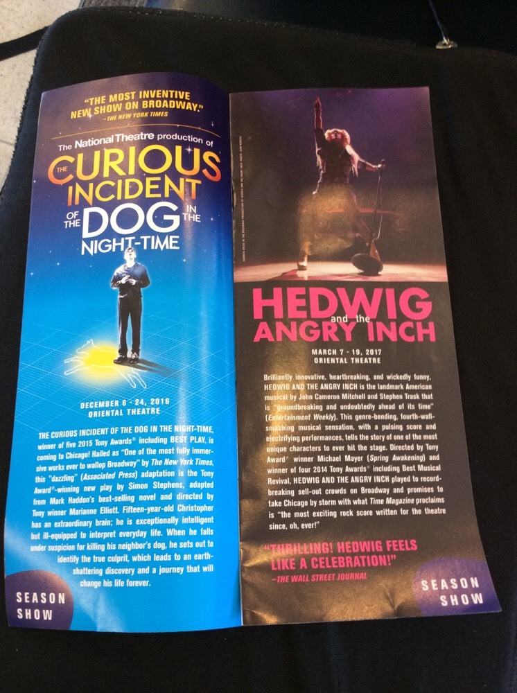 RARE HTF! BROADWAY IN CHICAGO HAMILTON THE MUSICAL SEASON AD BOOKLET FLYER RARE!
