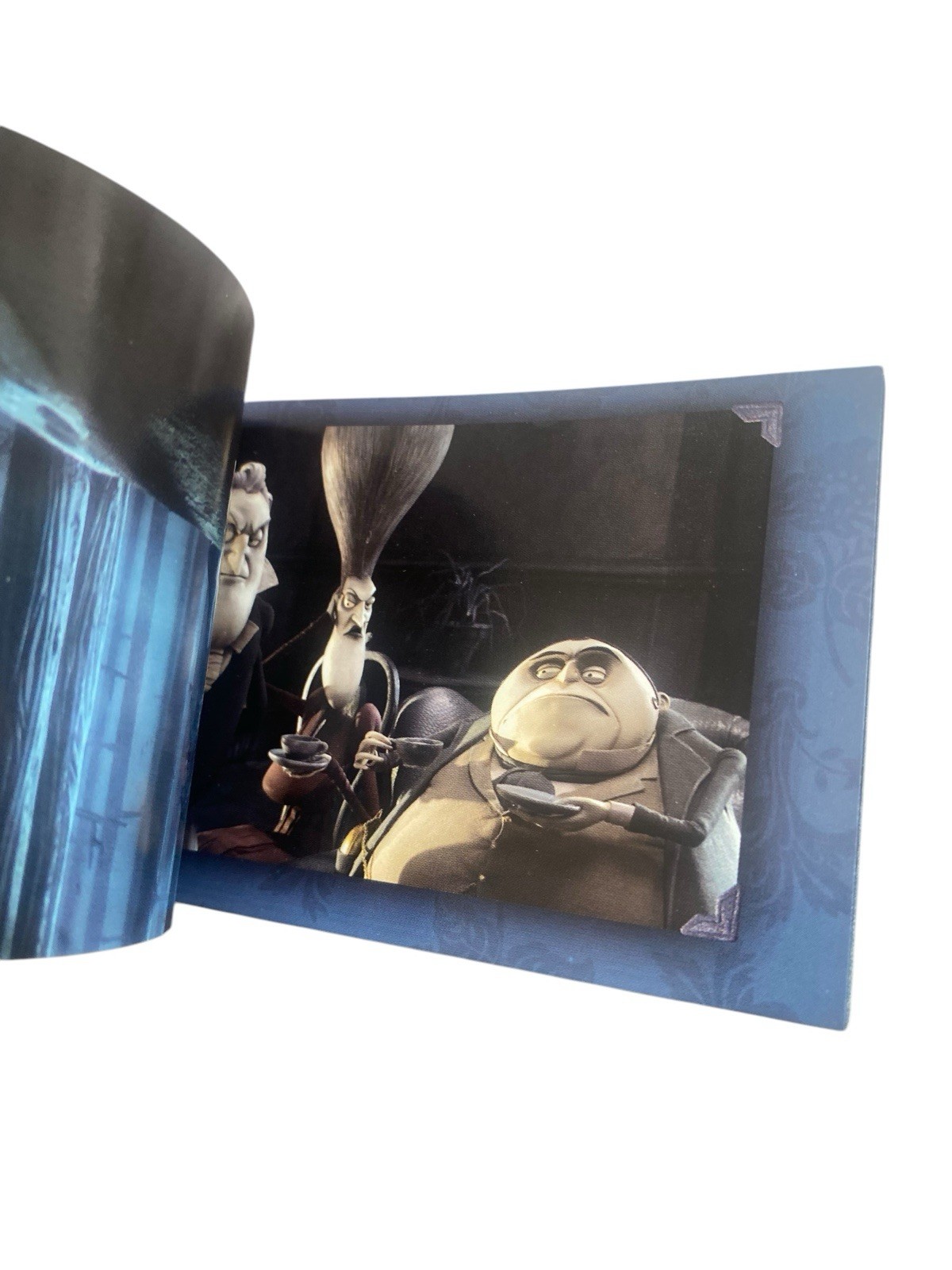 Vtg Flip Book Tim Burton Corpse Bride 2005 Movie Promo Gothic Halloween WB