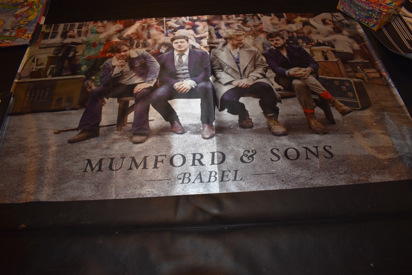 Mumford & Sons Babel Wall (Silk Cloth Type) Poster 40″ x 24″