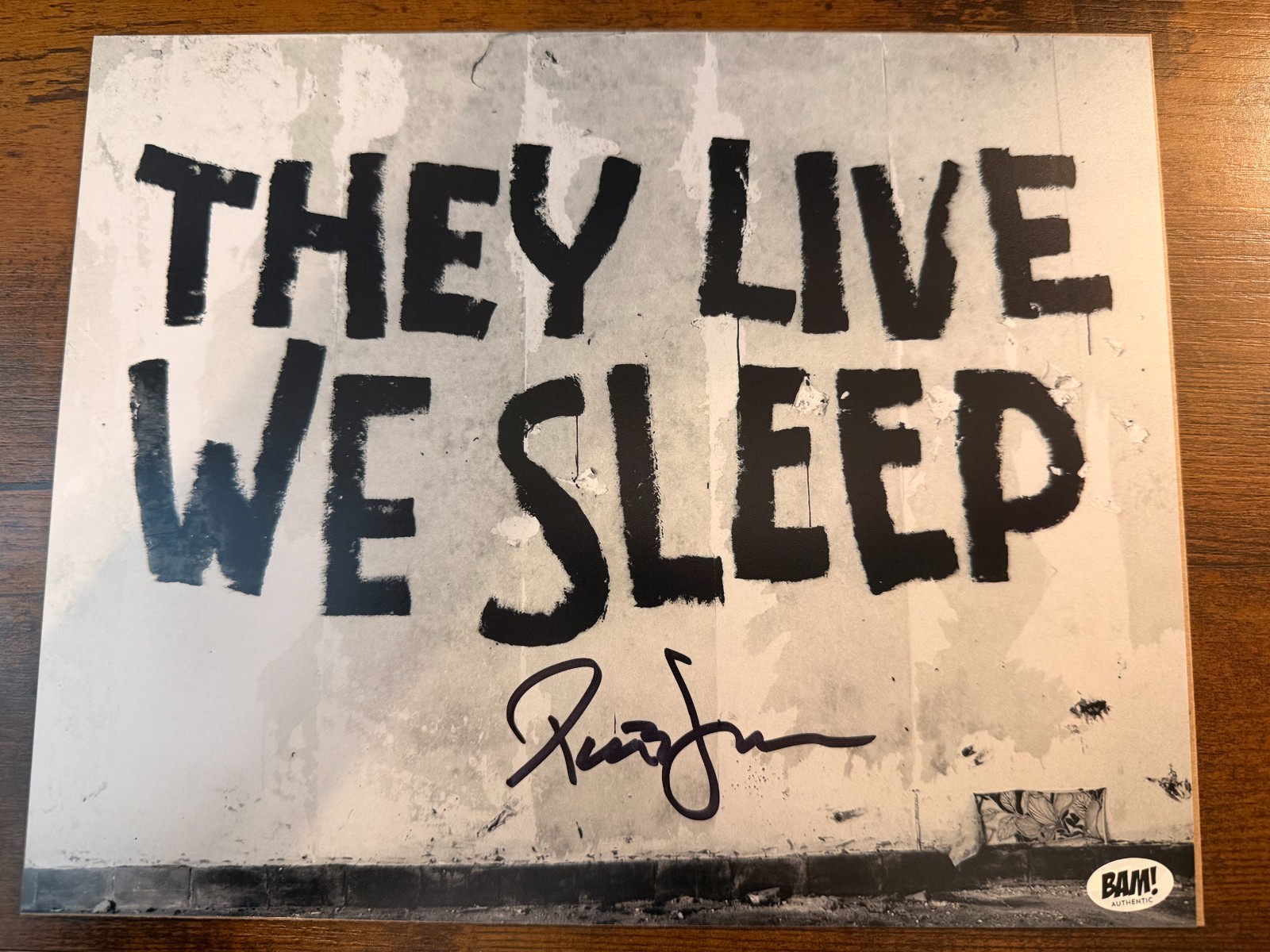 Peter Jason Signed 8″ x 10″ Photo They Live Autograph Bam COA