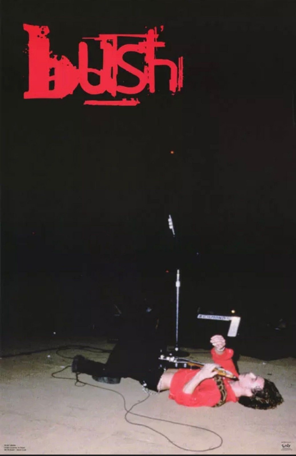 Bush Sixteen Stone Gavin Rossdale Poster 11×17 inch