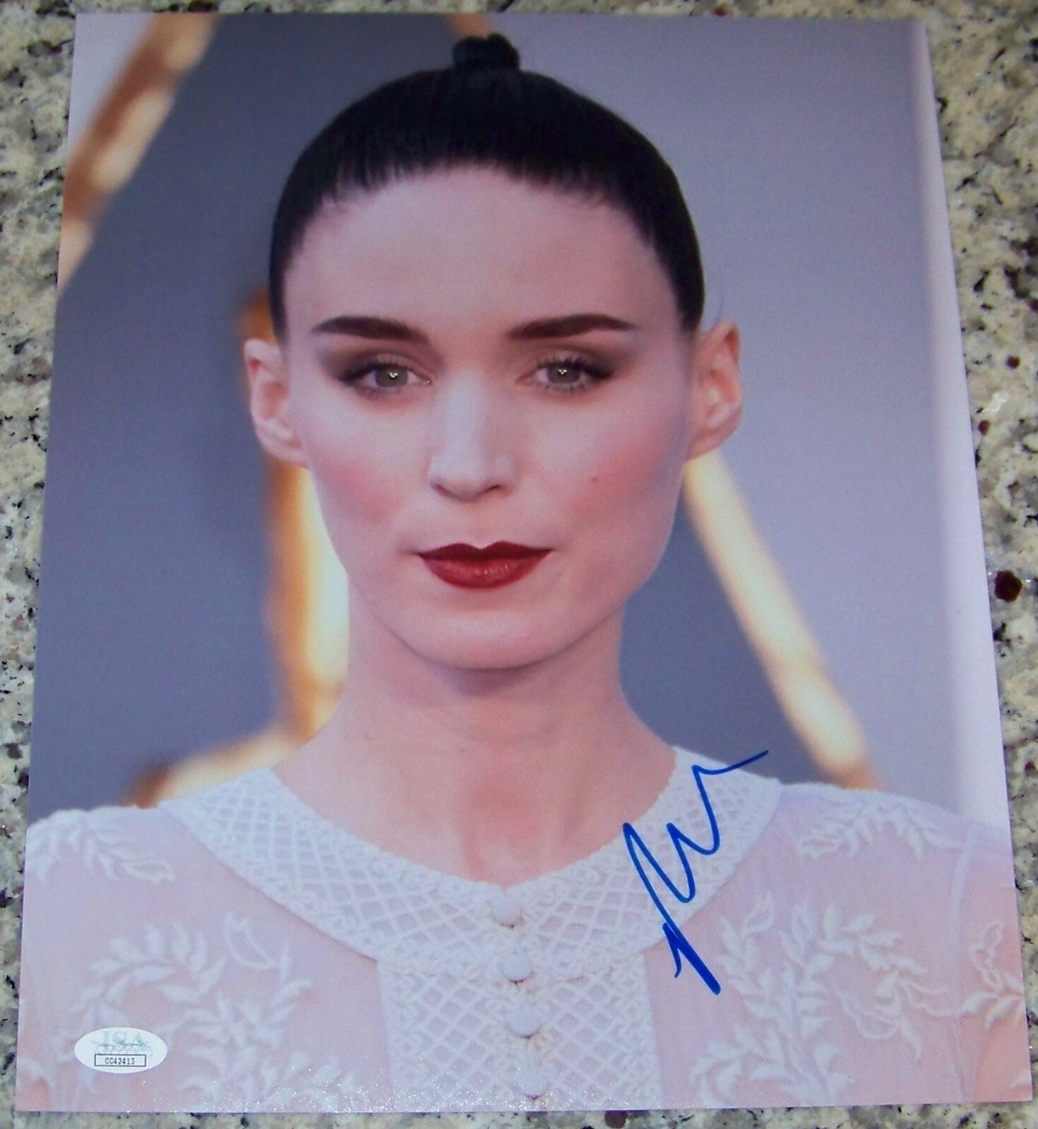 BLOWOUT SALE! (2) Rooney Mara Signed 11×14 & 8×10 Photos JSA Sticker GAI GA COA!
