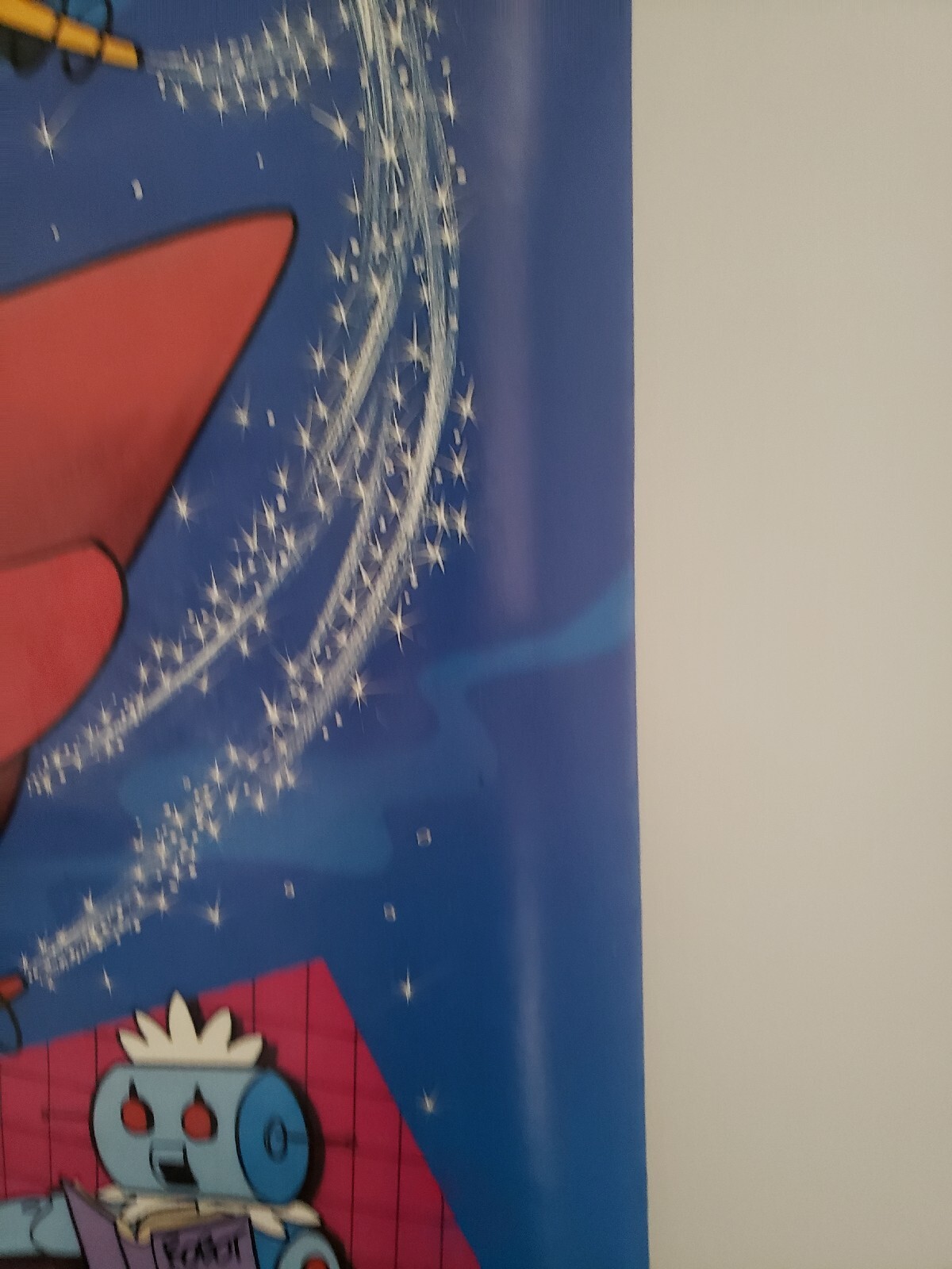 Jetsons Poster Original 1986 Vintage Hanna Barbera Cartoon Animated #324 21×32