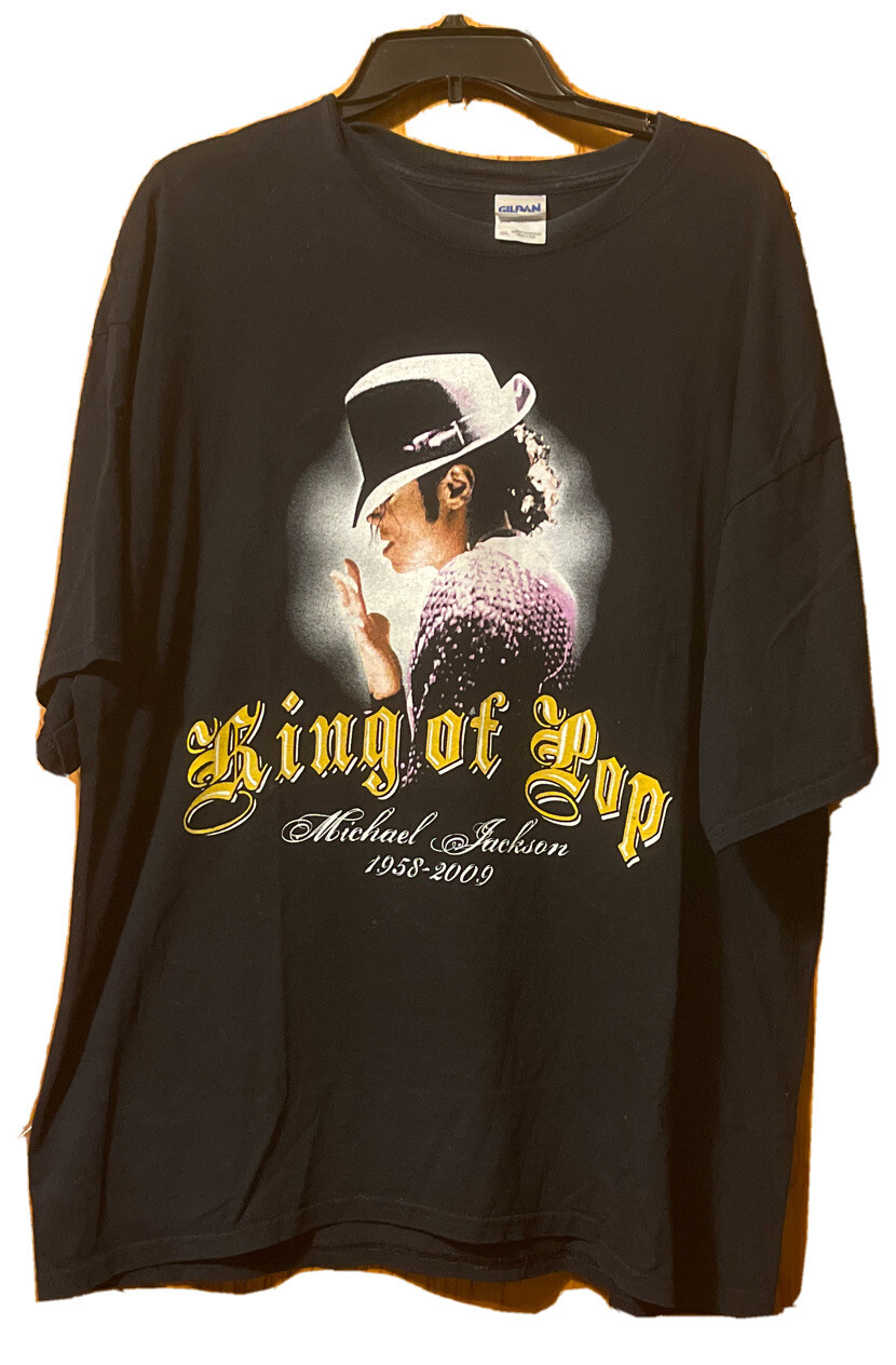 Michael jackson t shirt xxl short sleeve adult unisex
