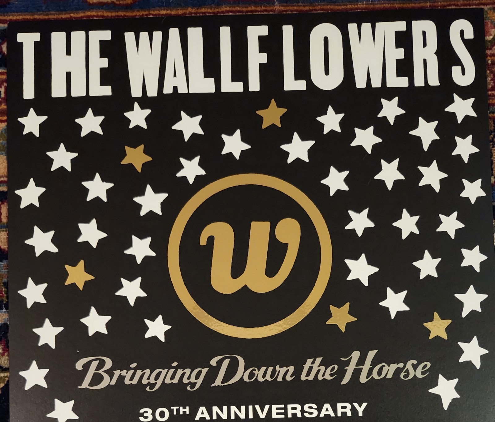 Wallflowers Signed 30 Anniversary Bringing Down The Horse 2026 Foil Tour Poster