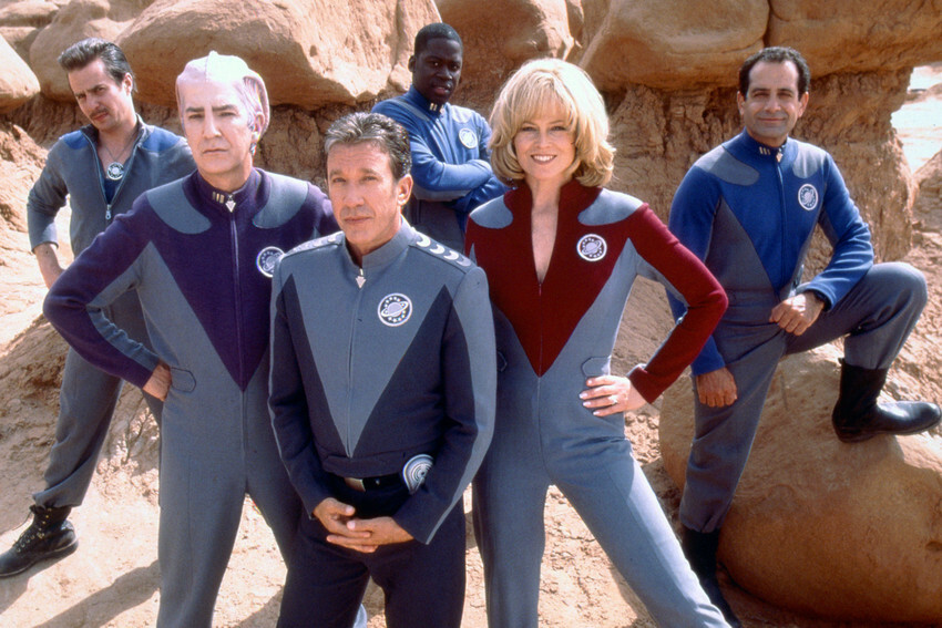 Galaxy Quest Color 18×24 Poster Tim Allen & Cast