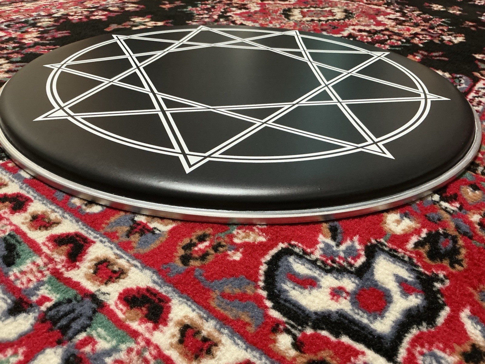 SLIPKNOT Joey Jordison 22” 9 Pointed Star Bass Drum Head