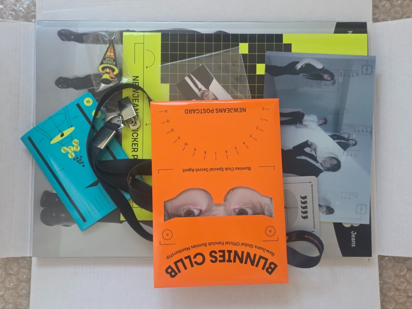 Newjeans 2nd Fanclub Kit Bunnies Full Set Membership Card include
