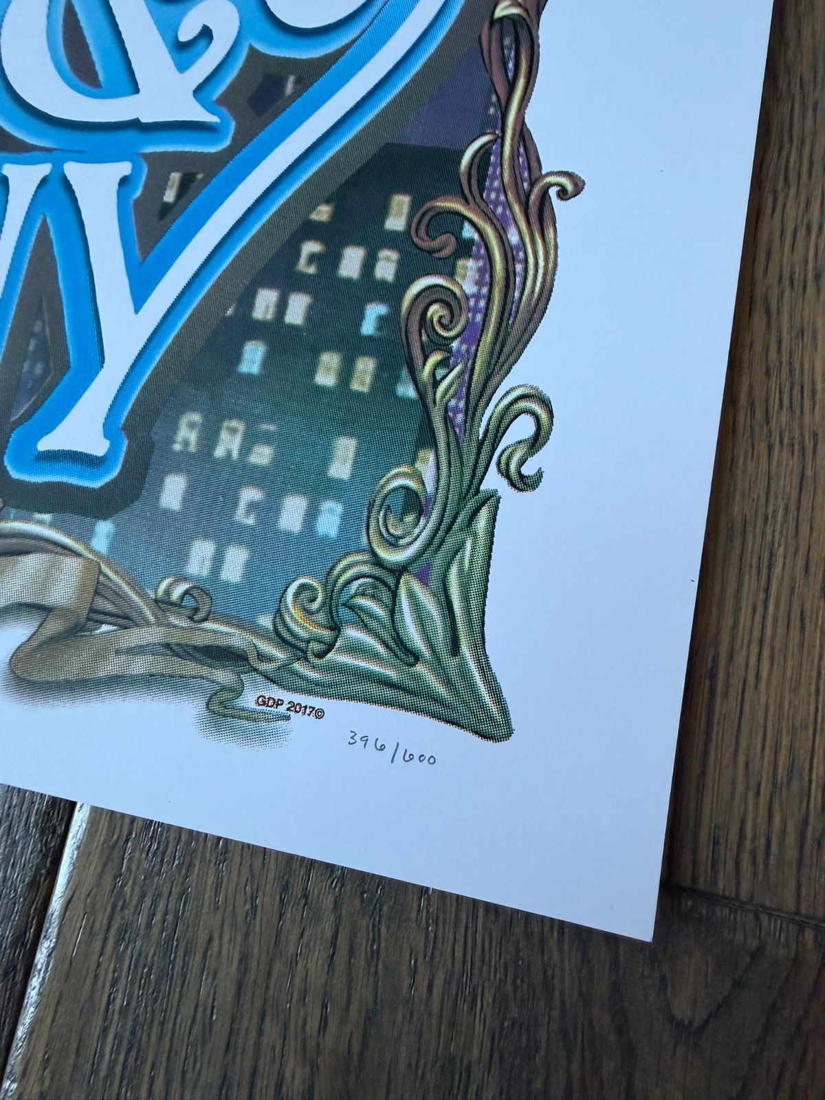 2017 Dead & Company 18×24 Poster Print 11/19/17 Boston MA TD Garden #396/600