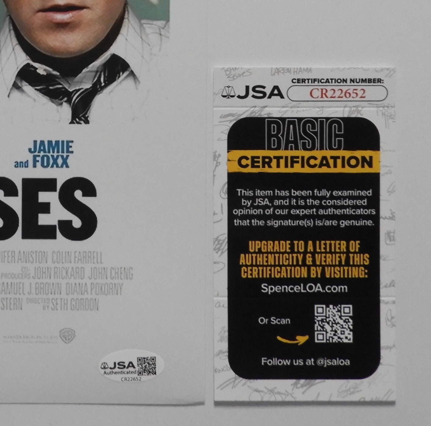 Charlie Day JSA Signed Autograph 12 x 18 Photo Horrible Bosses