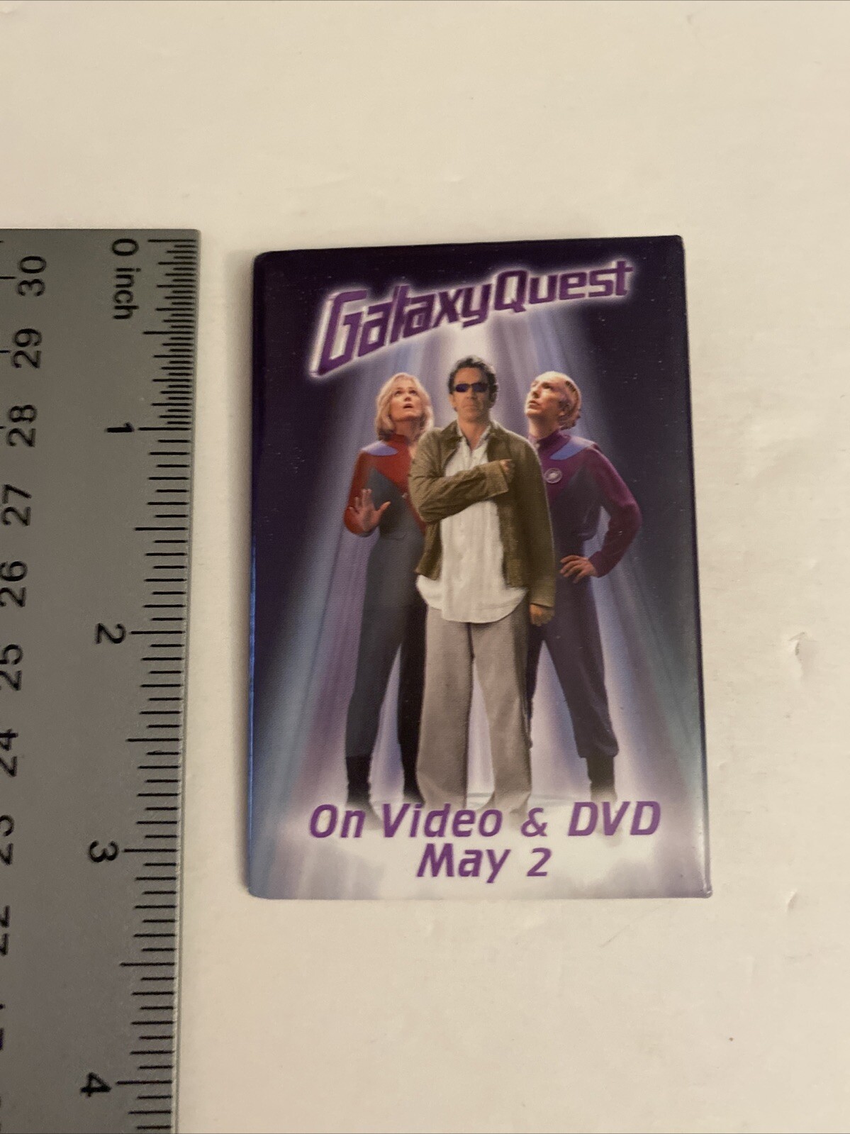 Galaxy Quest Promo Pin Back Button P13