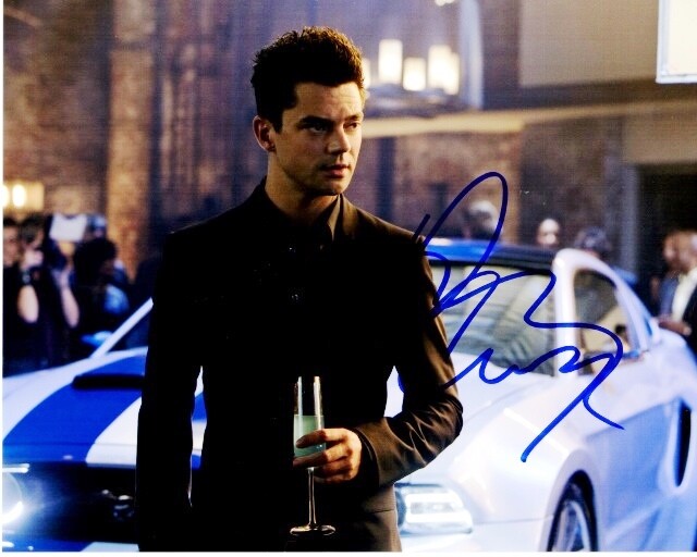 Dominic Cooper Signed – Autographed Need for Speed Actor 8×10 inch Photo