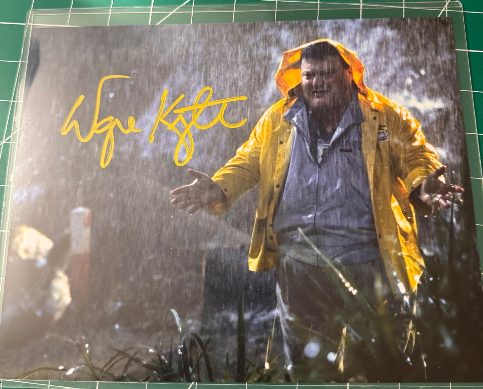 Jurassic Park Wayne Knight Signed Dennis Nedry 8×10 GenuineCOA Certified