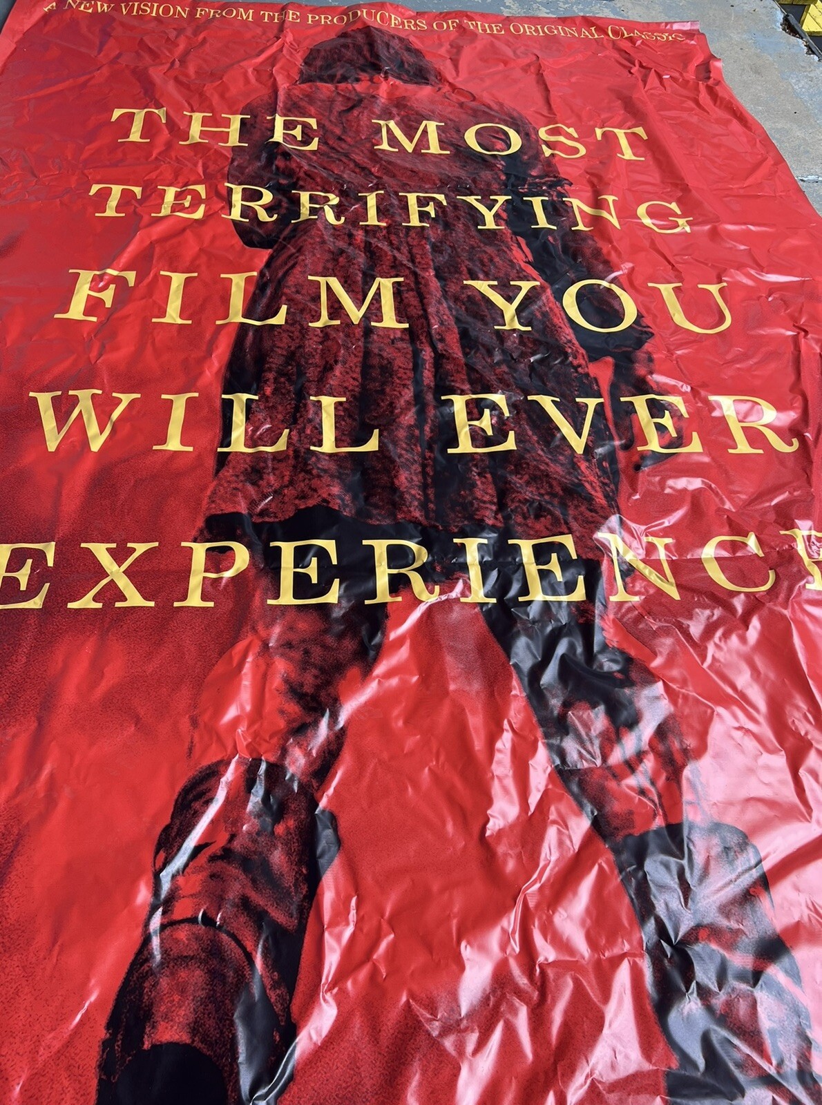 EVIL DEAD Massive 14’5″ x 9’7″ Canvas SHAWK! Mural Poster MADE for Movie Debut!!