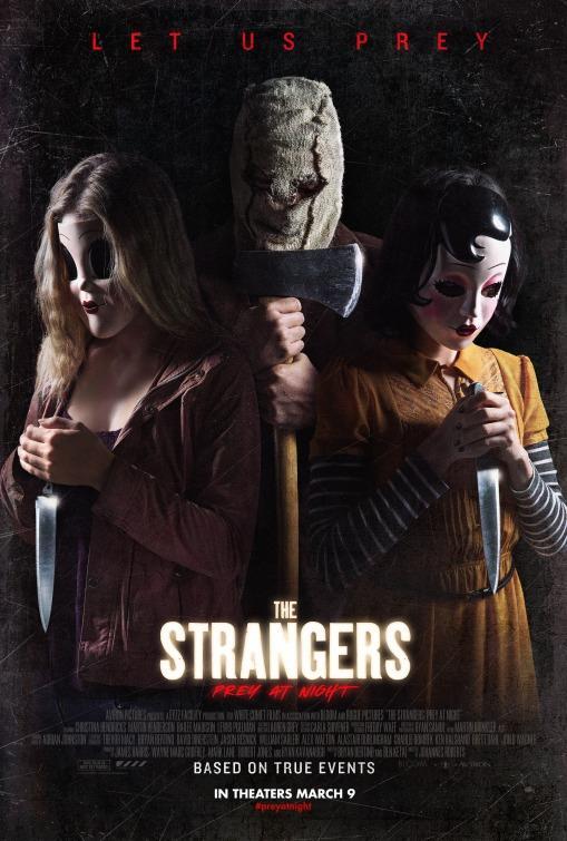 THE STRANGERS PREY AT NIGHT 13″x19″ Original Promo Movie Poster MINT 2018 Horror
