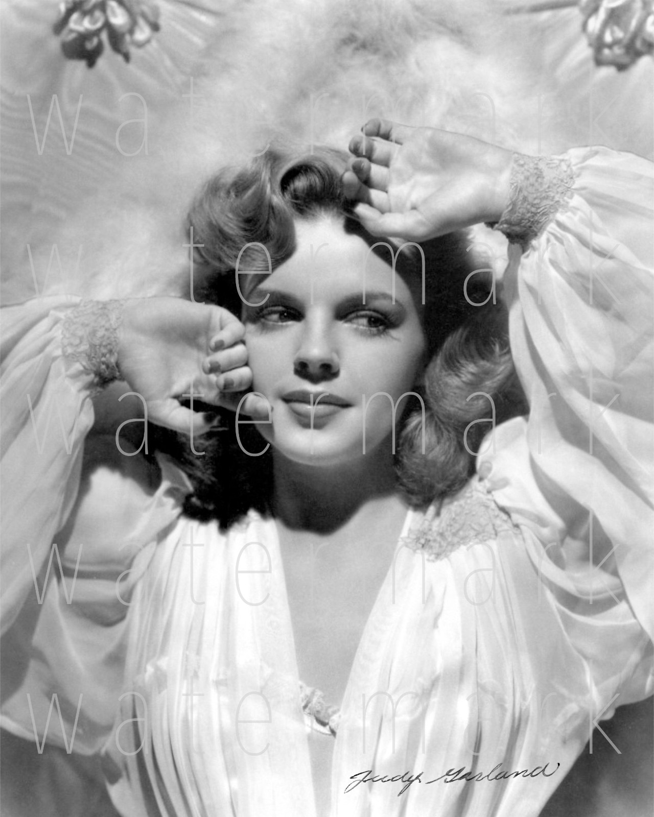 Judy Garland signed 8×10 photo poster autograph RP reprint
