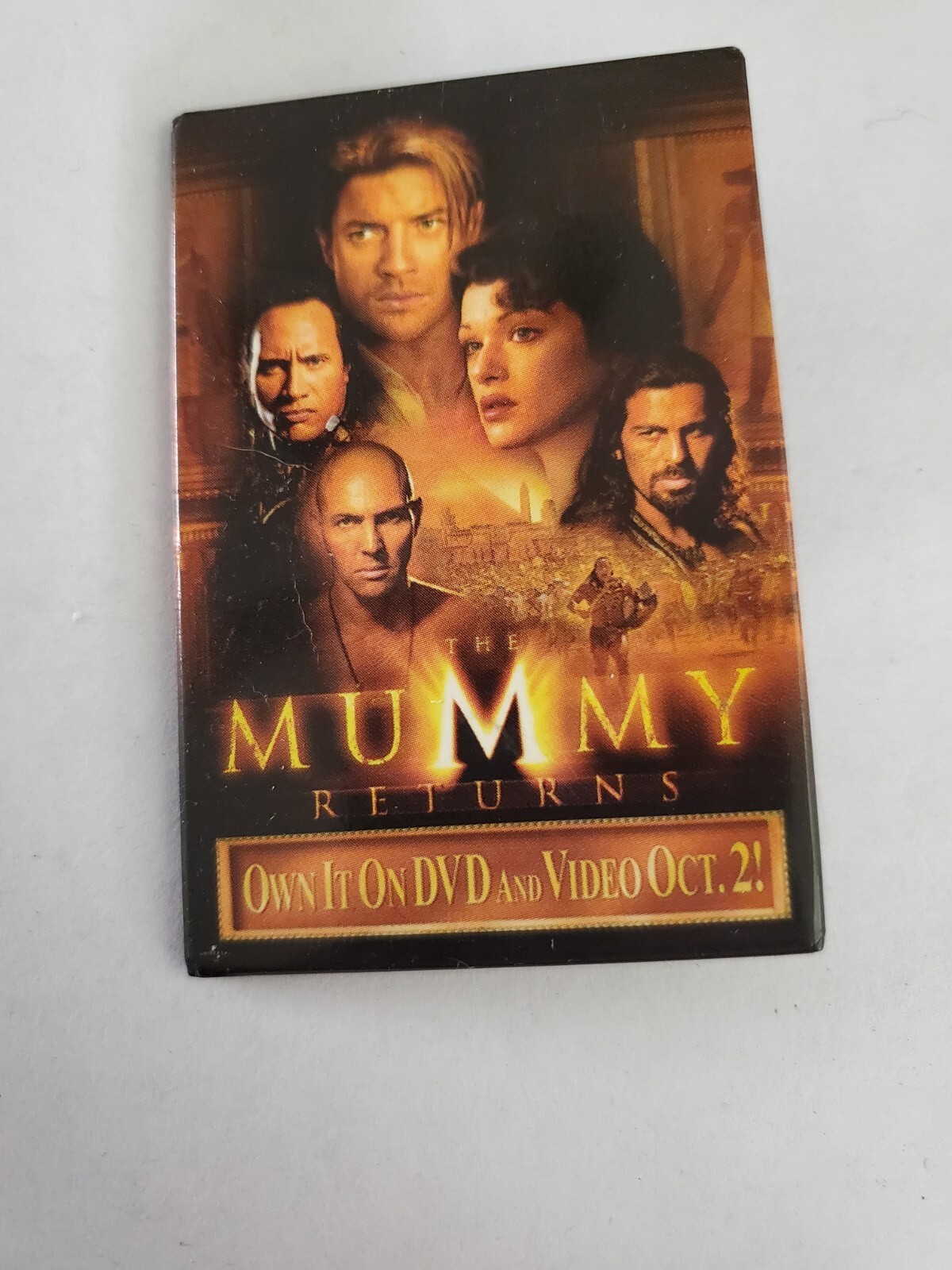 The Mummy Returns Promotional Movie Pin Date Oct 2, 2001