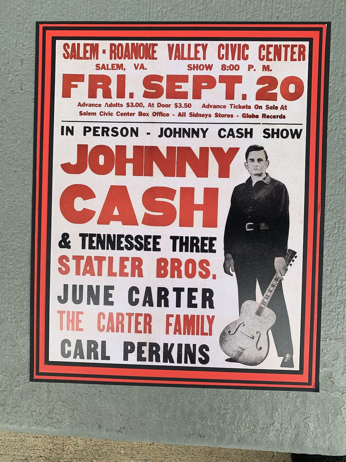 The Great Johnny Cash Poster Print