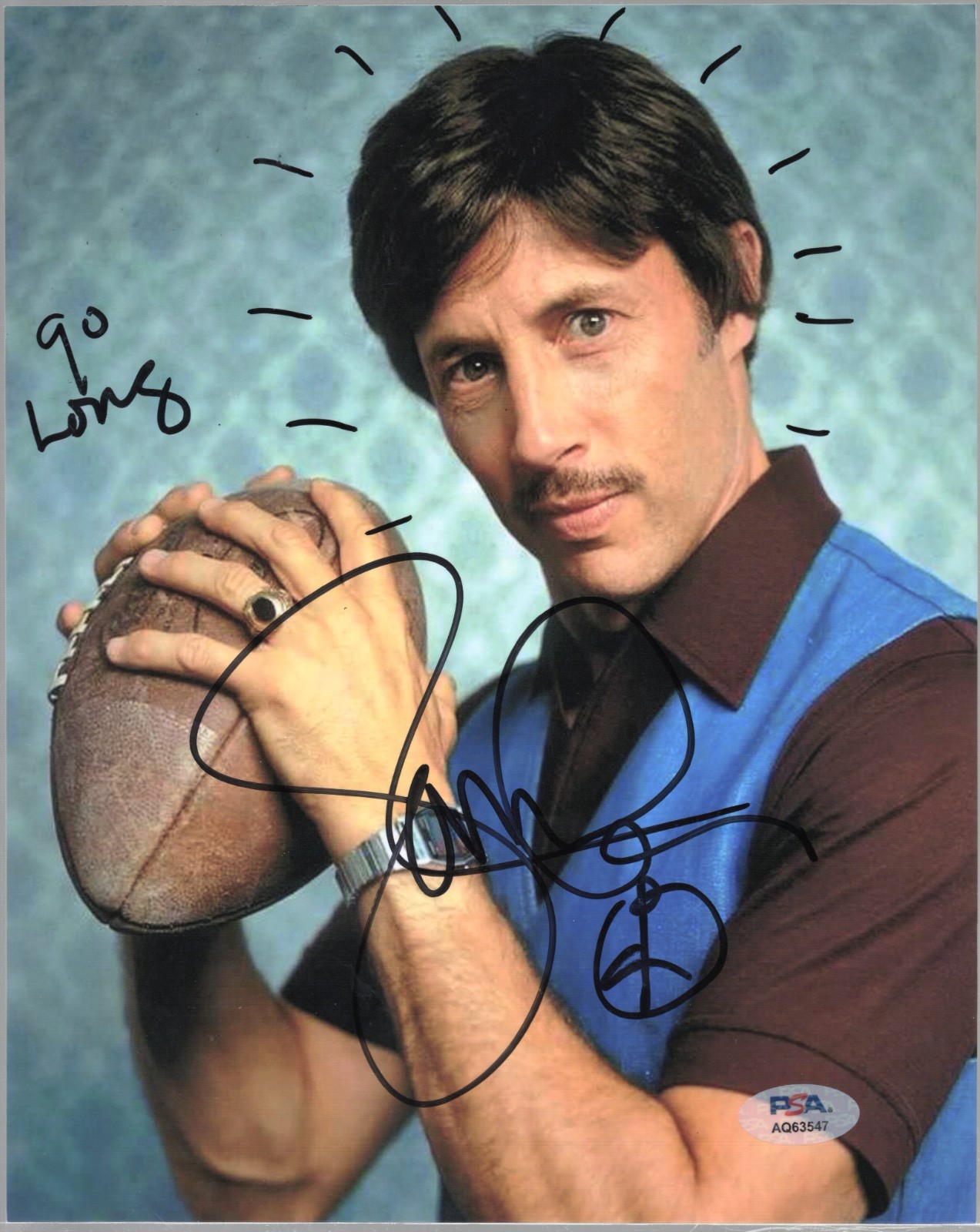 Jon Gries Napoleon Dynamite “Go Long” Signed 8×10 Photo PSA DNA Autograph *47
